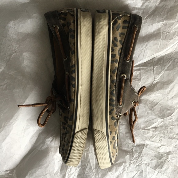 Sperry | Top-Sider Biscayne Leopard Print Boat Shoe - Picture 9 of 14